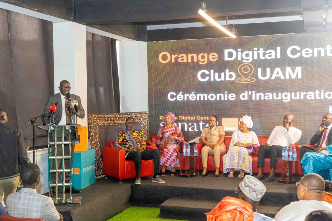 Économie numérique : l’Université Amadou Mahtar Mbow de Diamniadio se dote d’un Orange Digital Center Club