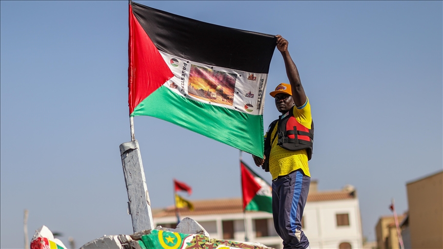 Guerre à Gaza: Une marée humaine pour la Palestine dans les rues de Dakar