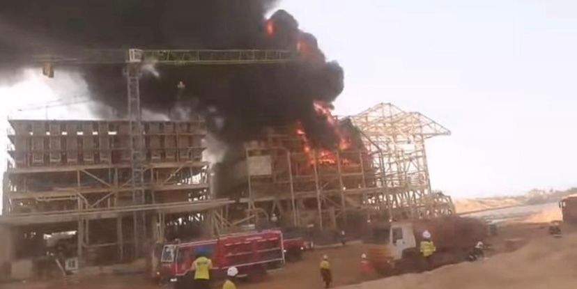 FEU À L&rsquo;USINE D&rsquo;EXTRACTION DE DIOGO : ERAMET GRANDE CÔTE ANNONCE LA MAÎTRISE D&rsquo;UN INCENDIE SUR SON SITE MINIER