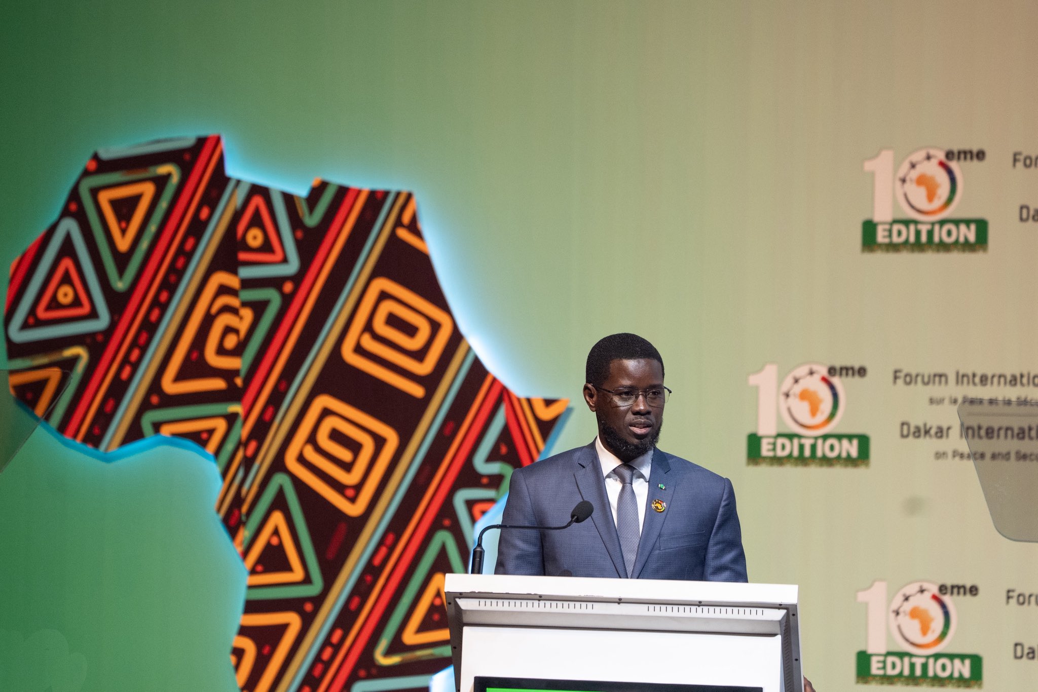 Forum de Dakar : Diomaye Faye prône un lien indissociable entre sécurité et développement