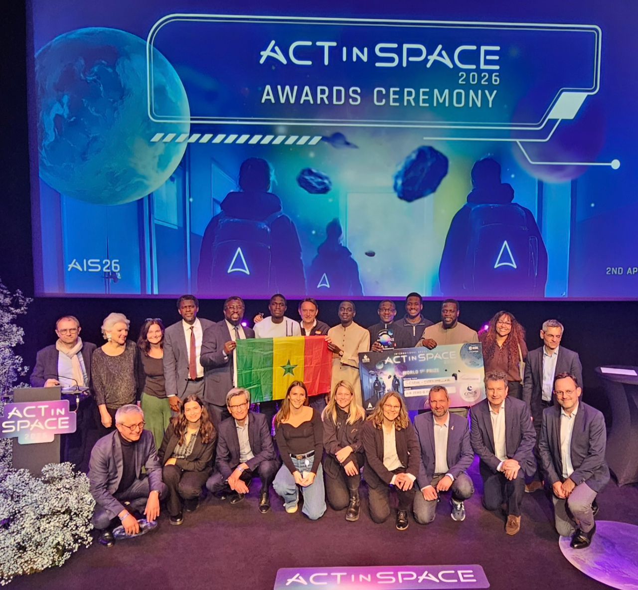 ActInSpace 2026 : le Sénégal décroche une victoire historique dans l’arène mondiale de l’innovation spatiale