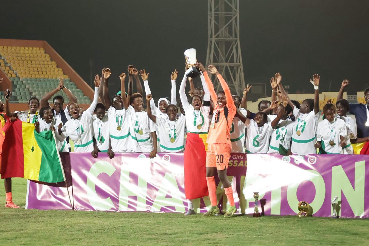 UFOA-A U20 FÉMININ : LE SÉNÉGAL SACRÉ CHAMPION POUR LA 3E FOIS CONSÉCUTIVE