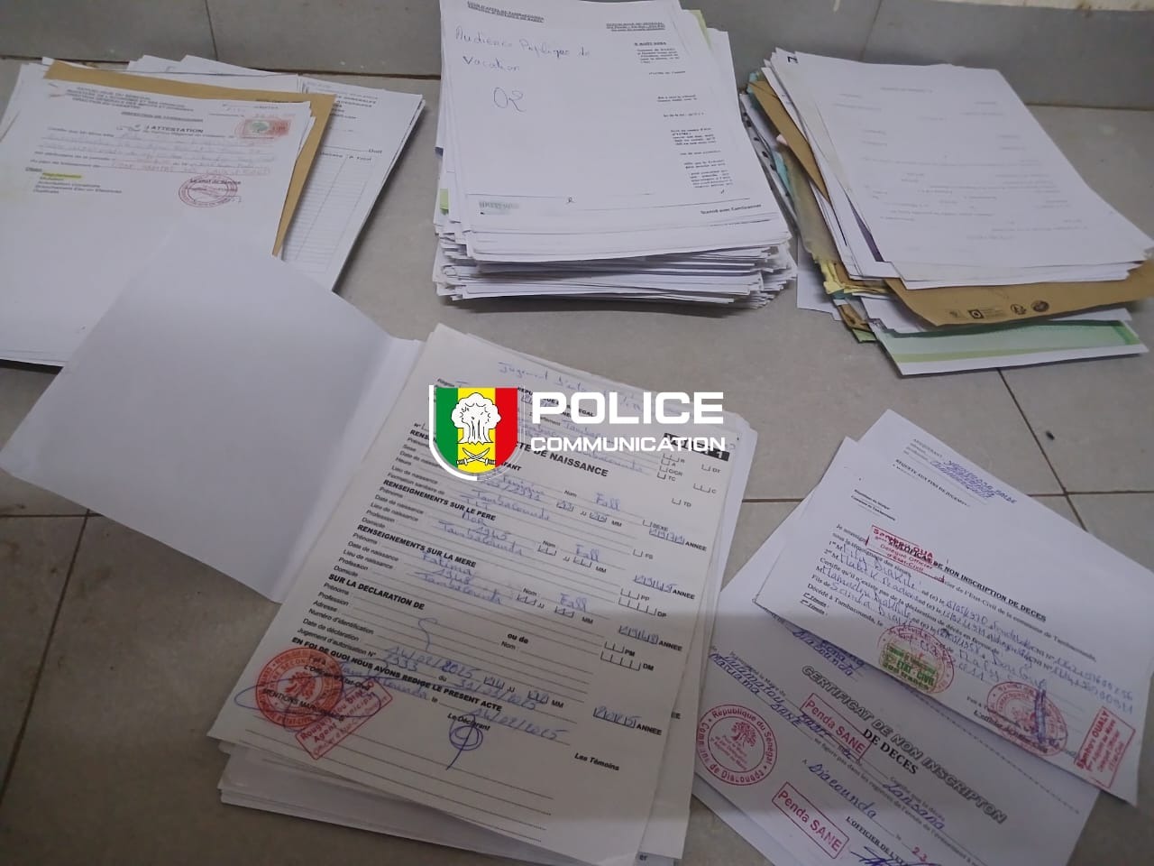 État civil au Sénégal : Justice Sans Frontière alerte sur un présumé réseau de fraude identitaire